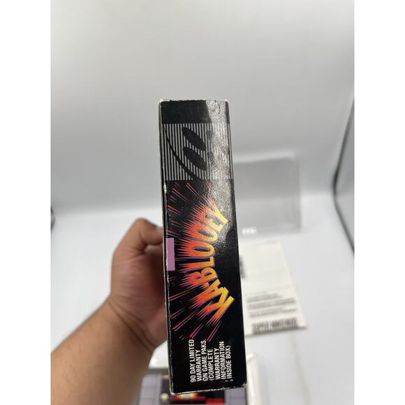 KA-BLOOEY Super Nintendo SNES Original Box with Protective Sleeve - Picture 11 of 16